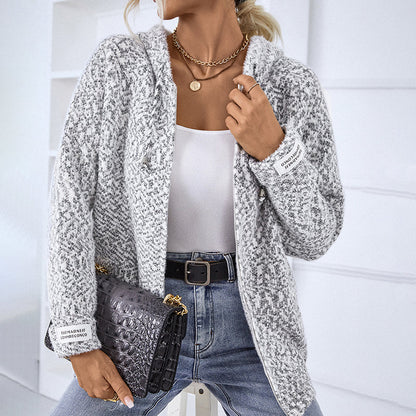 Zoe | Damen Warme Lässige Jacke | Weiches