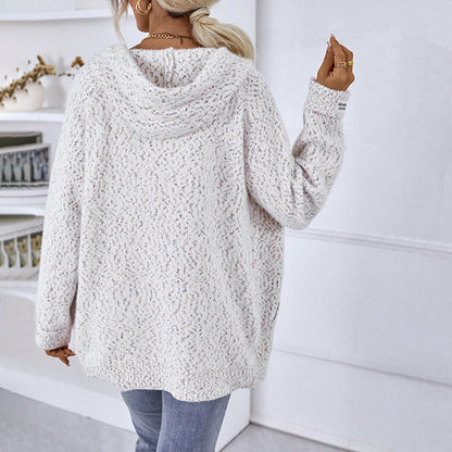 Zoe | Damen Warme Lässige Jacke | Weiches