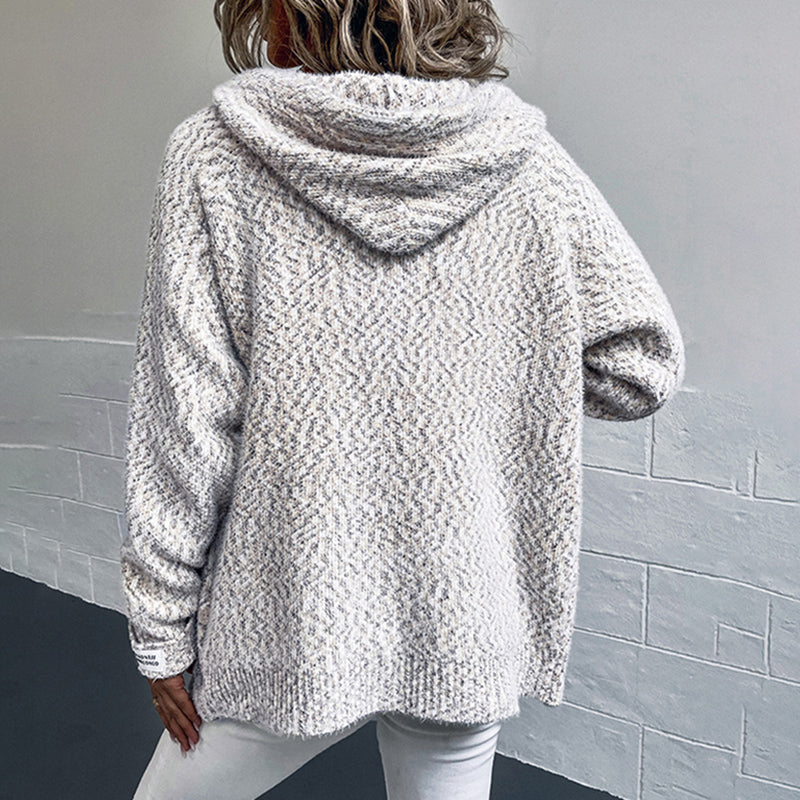 Zoe | Damen Warme Lässige Jacke | Weiches