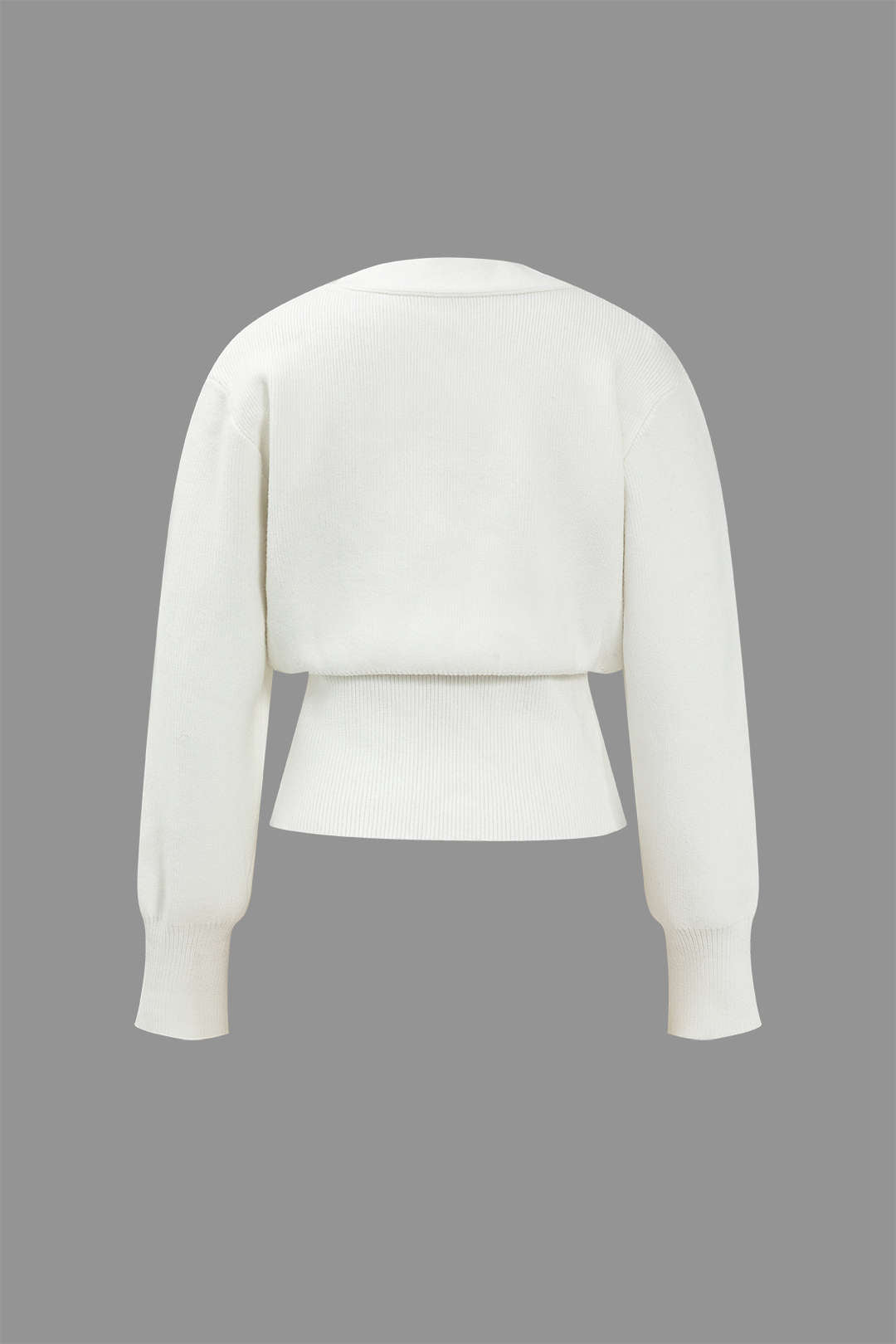 Penelope | Damen Bequem V-Ausschnitt Strickjacke | Lässig