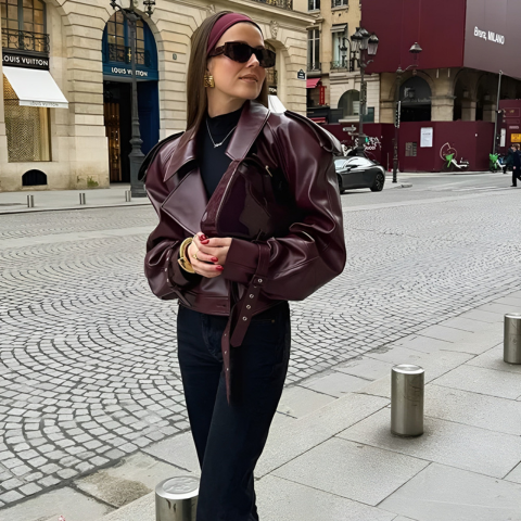 Lily | Damen Kurzer Jacken | Übergangs