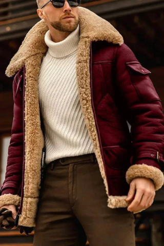 Leo | Herren Lederjacke | Winter