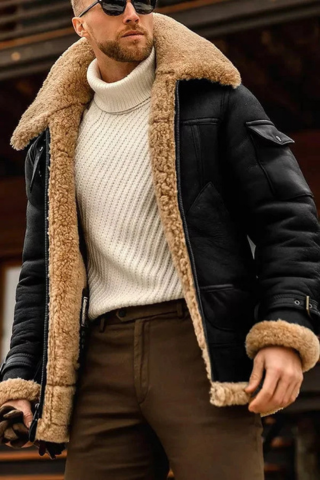 Leo | Herren Lederjacke | Winter