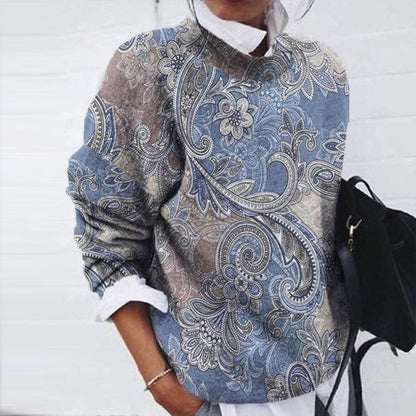 Damen Eleganter Lässige Lose Pullover