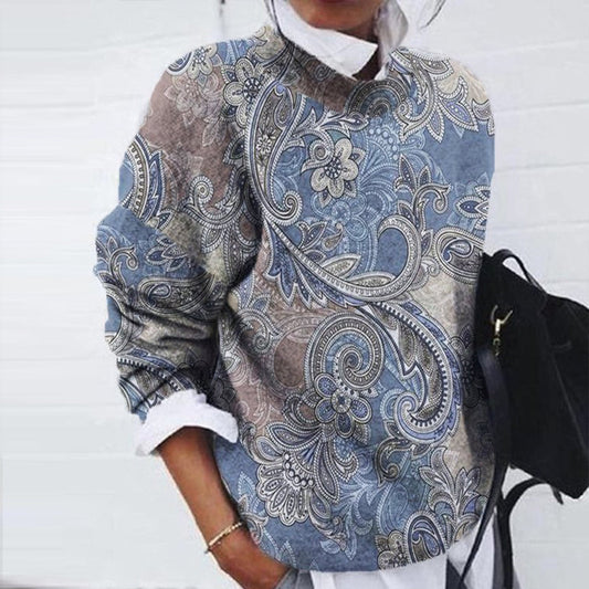 Damen Eleganter Lässige Lose Pullover