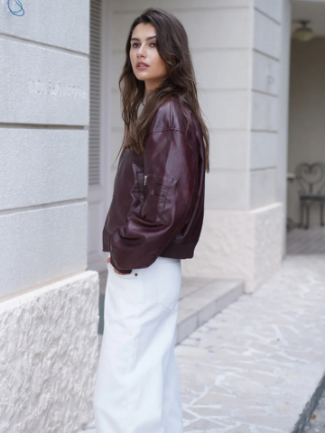 Lisa | Damen Bomber Jacke | Warme