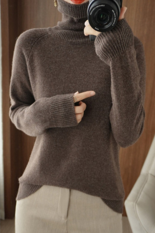 Anna | Damen Strick Pullover | Warmer