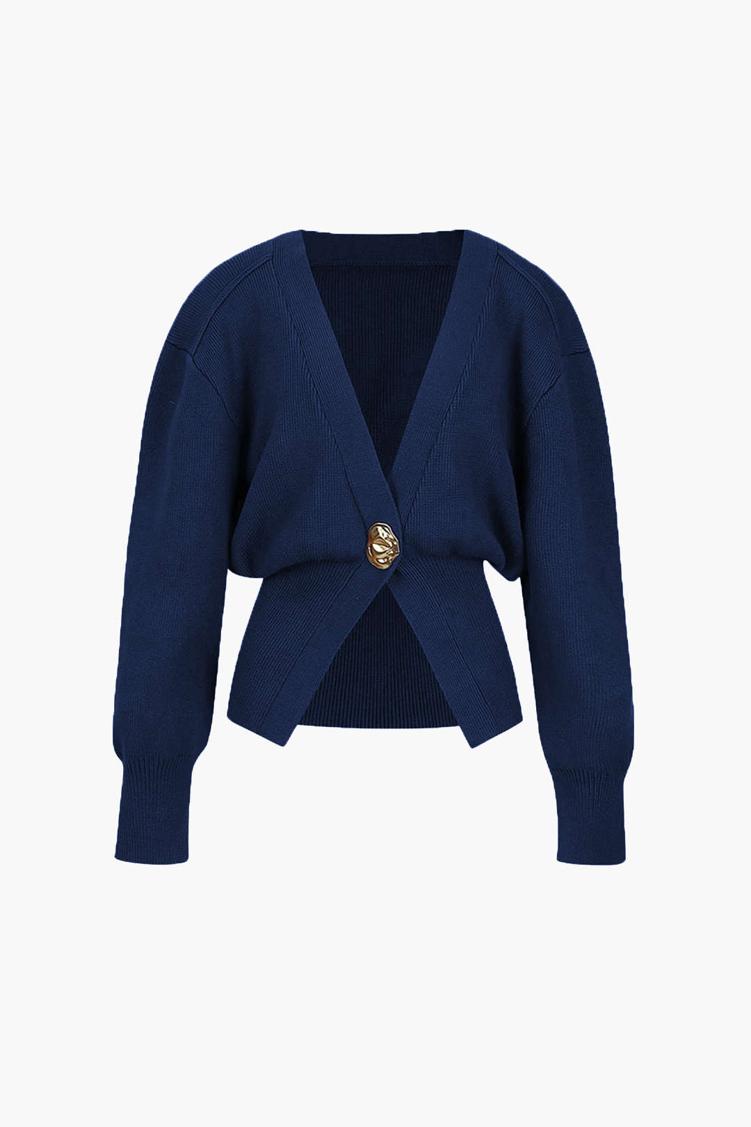 Penelope | Damen Bequem V-Ausschnitt Strickjacke | Lässig