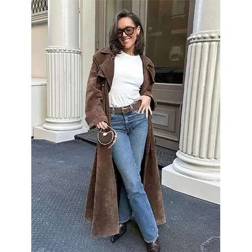 Amalia Trenchcoat Mit Revers