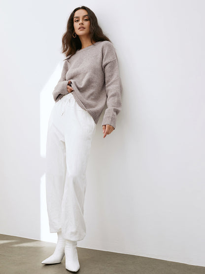 Camila | Damen Weich Bequem Lose Pullover | Warme
