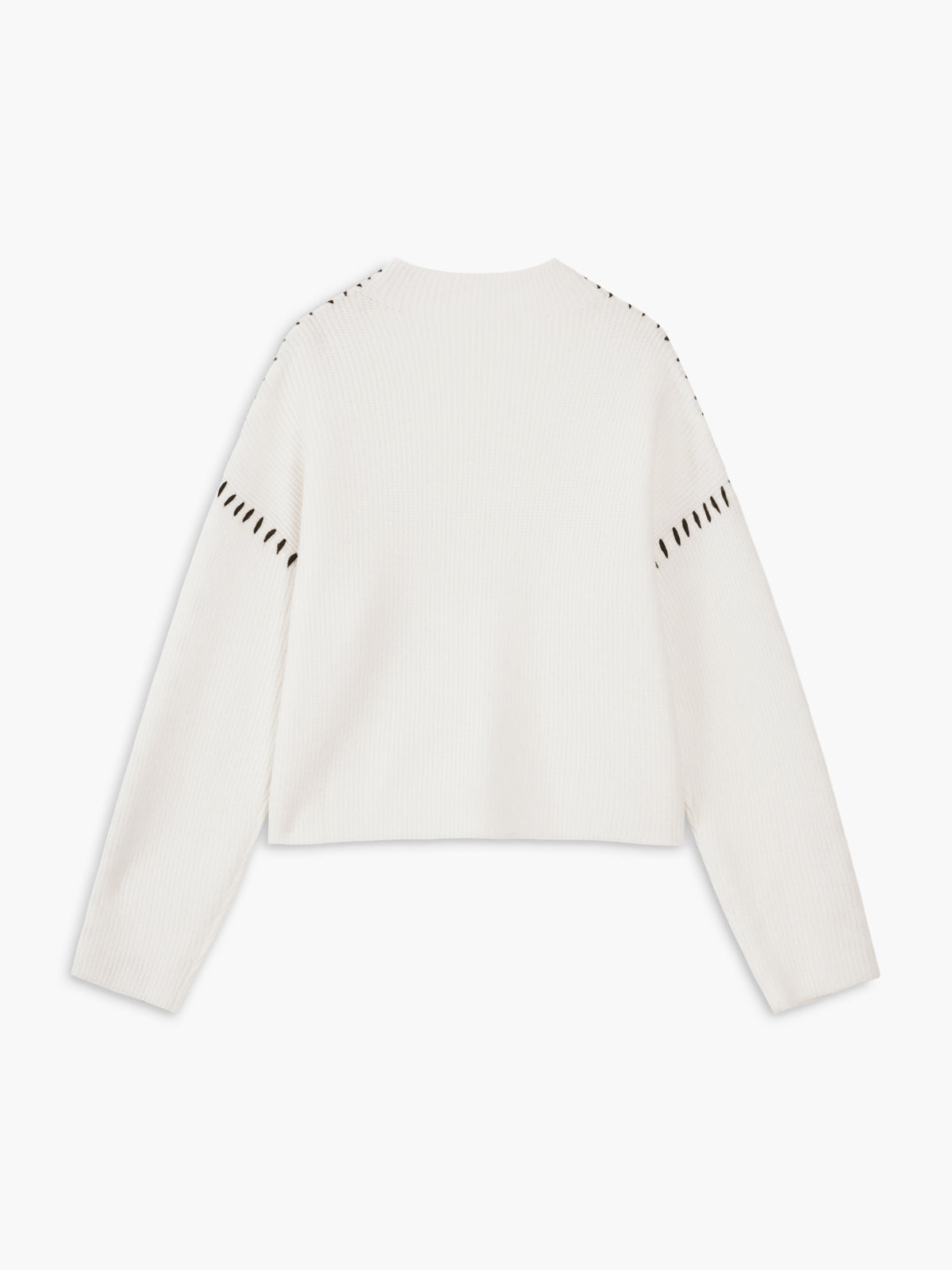Harper | Damen Stilvoll Lose Mockhals Pullover | Warme