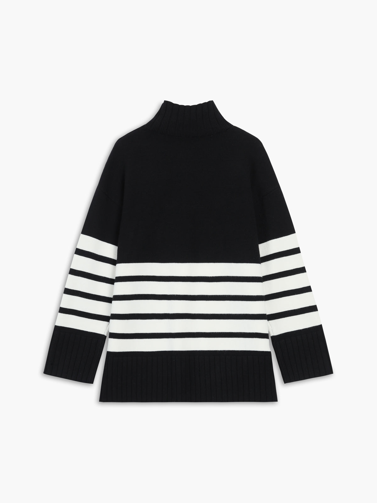 Elizabeth | Damen Rollkragen Übergröße Pullover | Warme