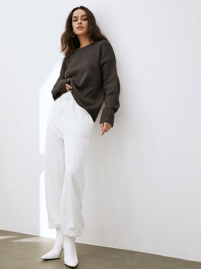 Camila | Damen Weich Bequem Lose Pullover | Warme