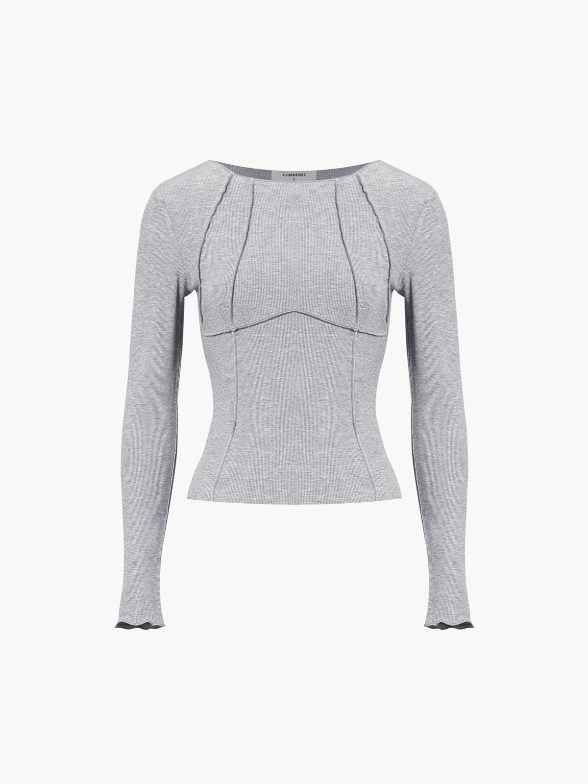 Ava | Damen Schlanke Passform Lässig Pullover | Langarm