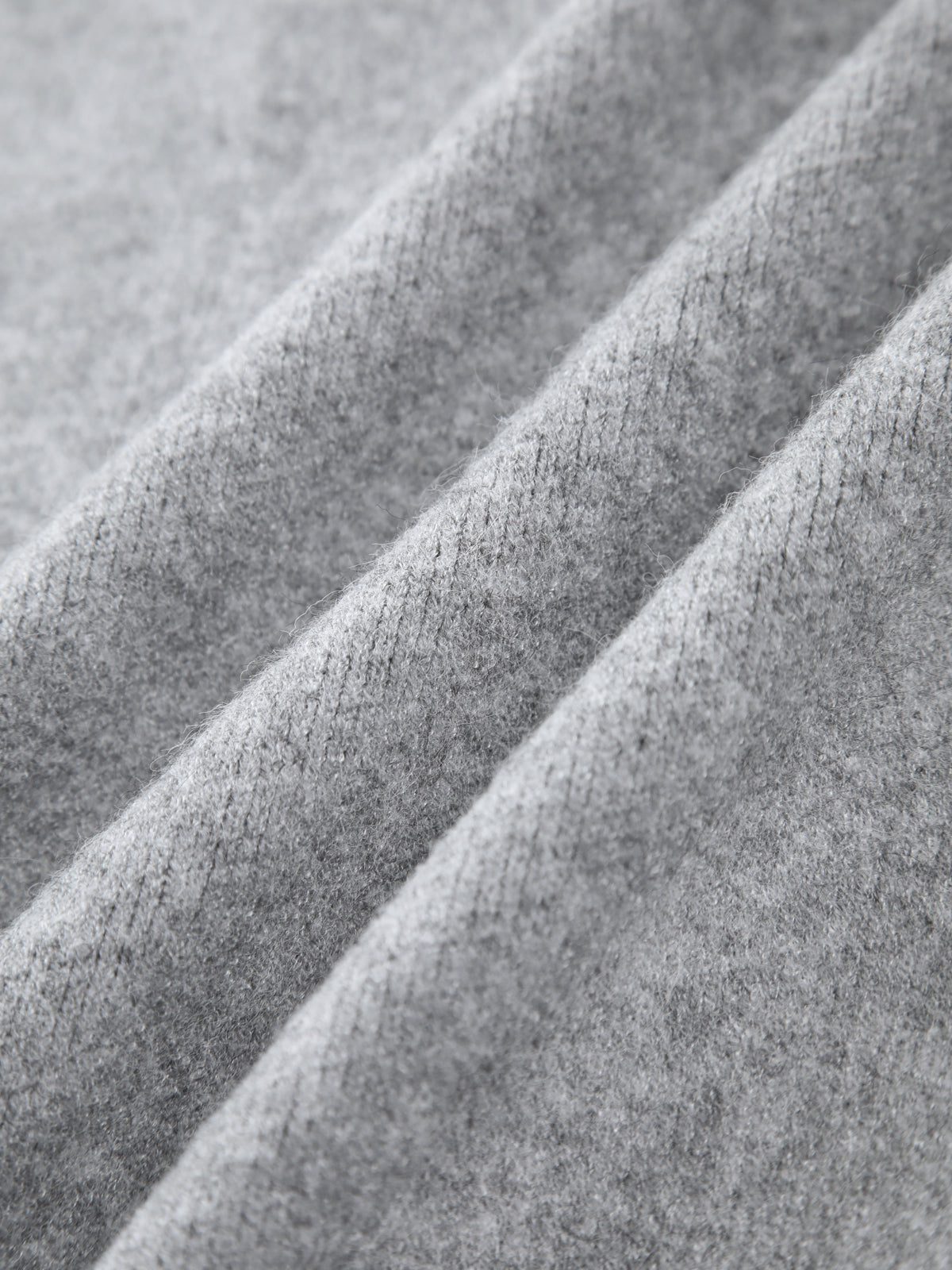 Scarlett | Damen Übergroße Kragen Strickjacke | Reißverschluss