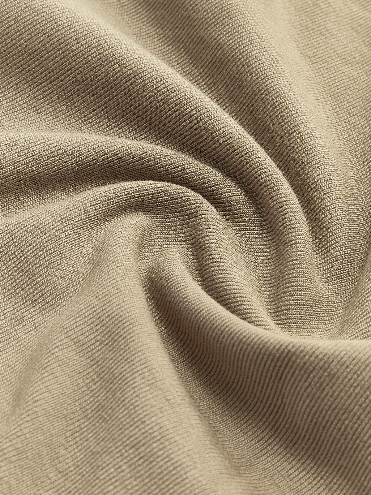 Evelyn | Damen Rippen Strick Asymmetrisches Oberteil  | Langarm