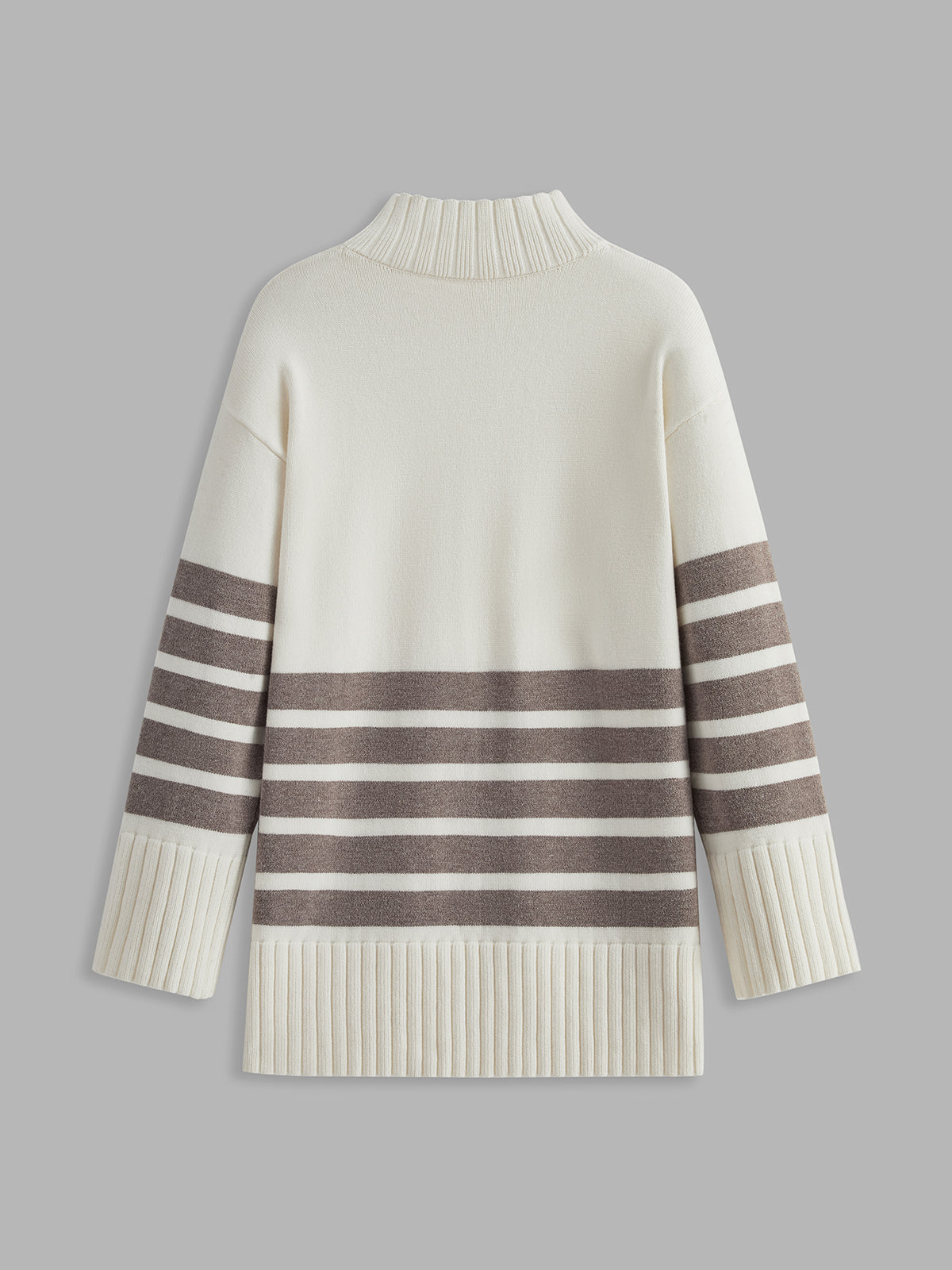Elizabeth | Damen Rollkragen Übergröße Pullover | Warme
