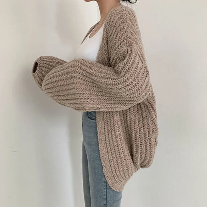 Amor | Damen Elegante Schicke Strickjacke | Lässig
