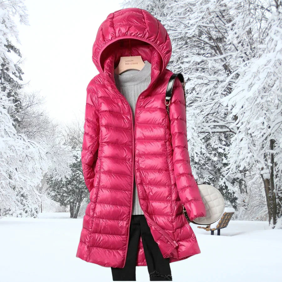 Damen Leichtgewicht Puffer Warme Jacke