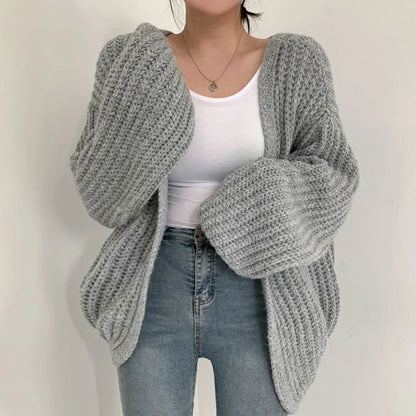 Amor | Damen Elegante Schicke Strickjacke | Lässig
