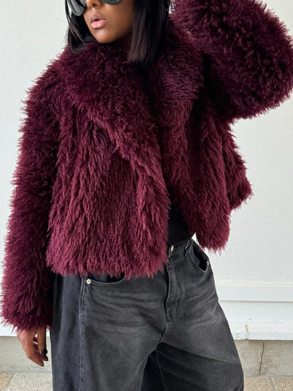Franka Kunstpelzjacke