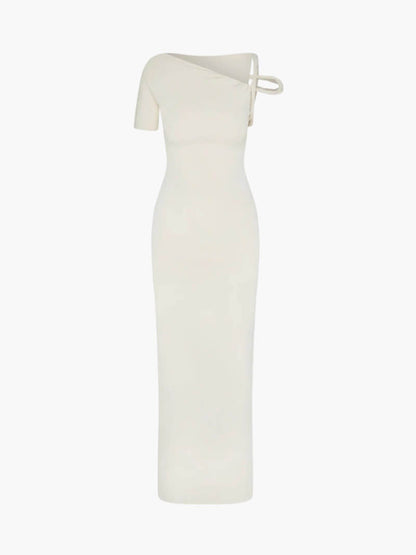 Aili gedrehtes Maxi Kleid
