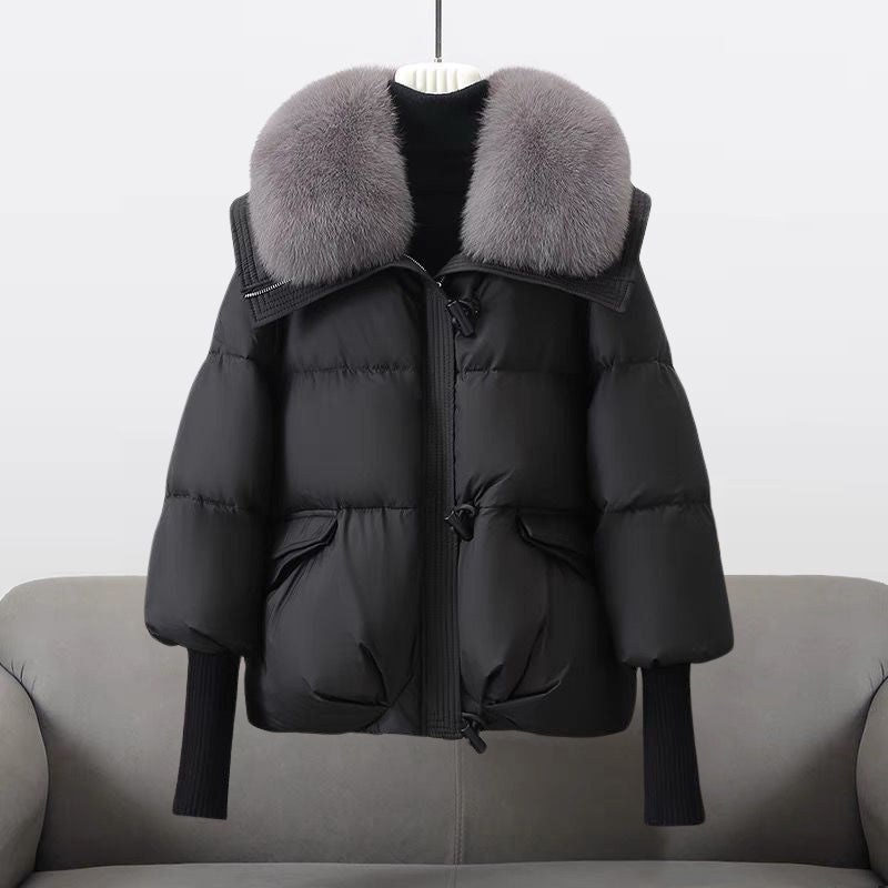 Eva | Damen Gemütliche Schicke Gesteppt Winter Jacke | Mit Knopfleiste
