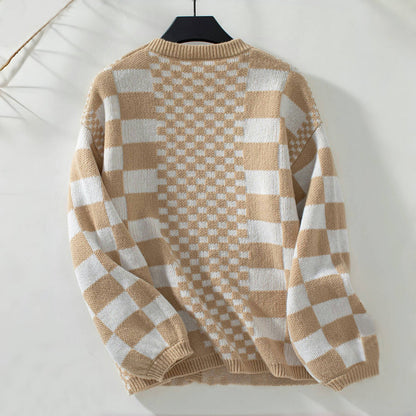 Damen Übergroßer Schick Lässige Strickjacke