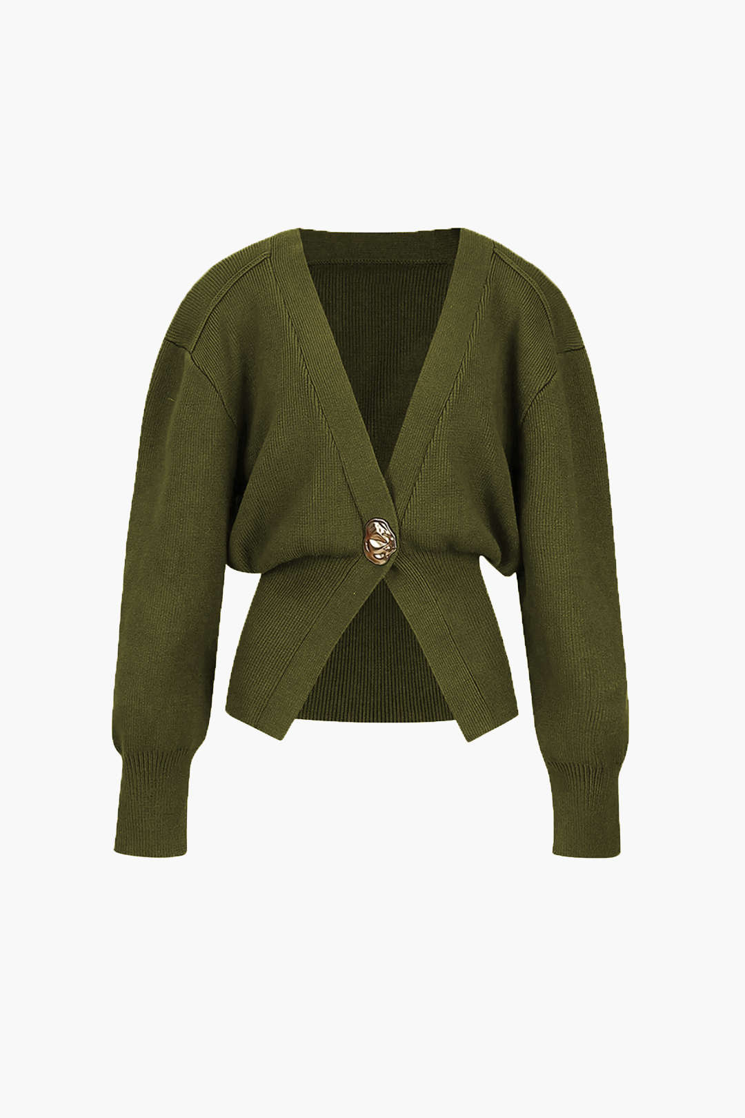 Penelope | Damen Bequem V-Ausschnitt Strickjacke | Lässig