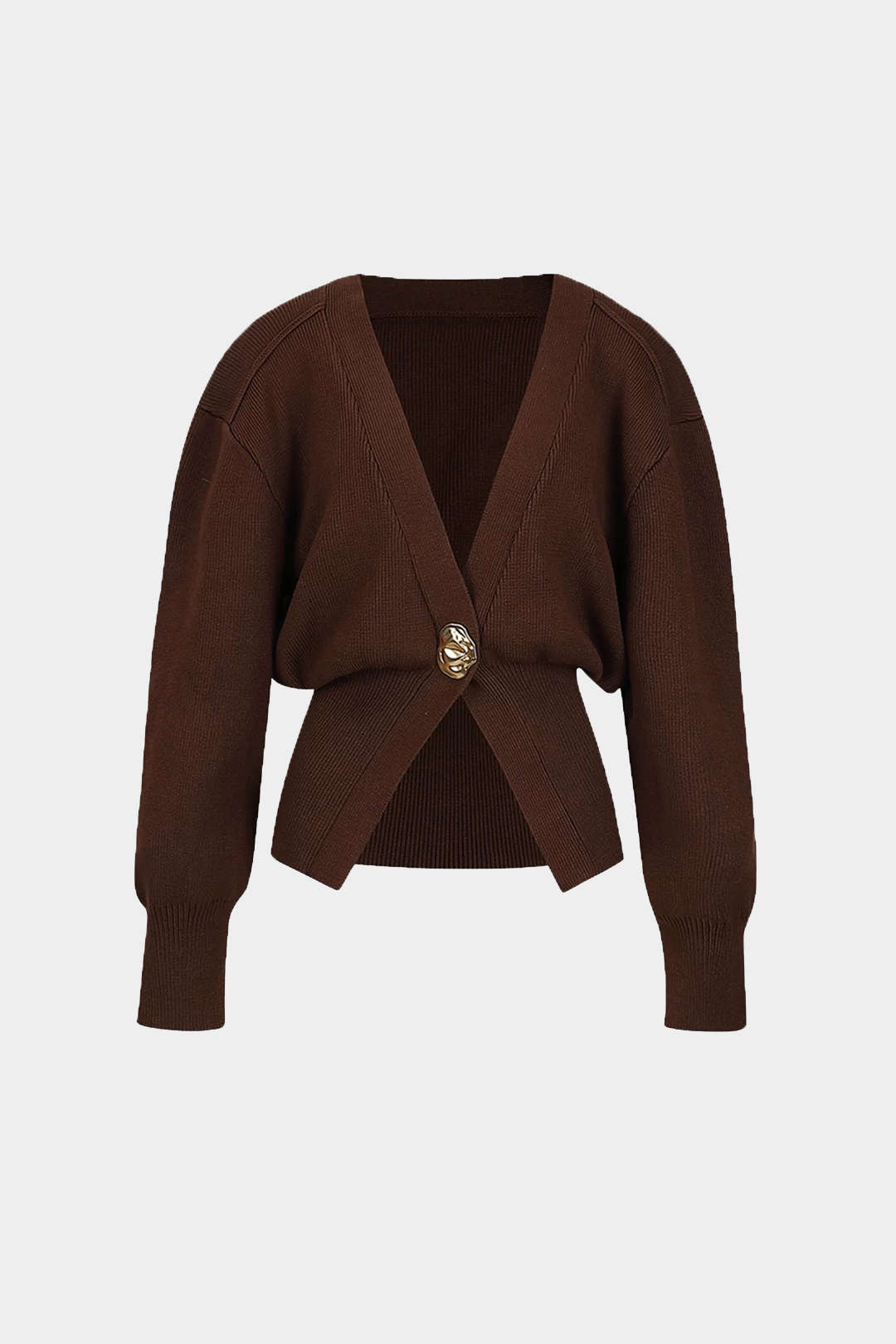 Penelope | Damen Bequem V-Ausschnitt Strickjacke | Lässig