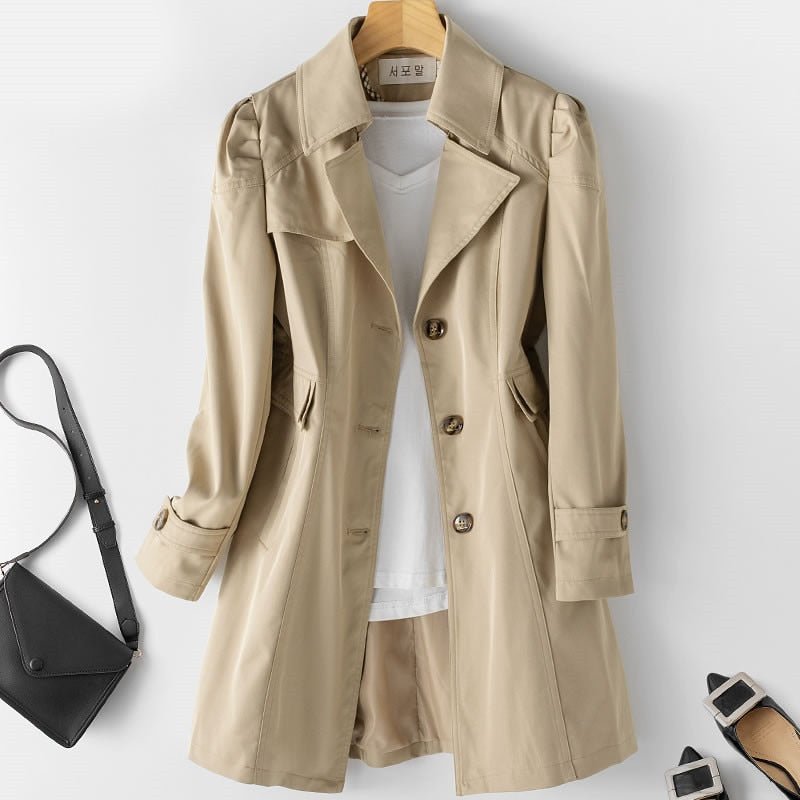 Charlotte | Damen Schick Lässig Elegante Mantel | Winter