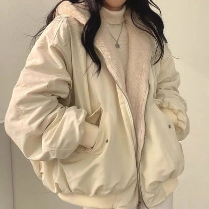 Emma | Damen Übergroß Winter Jacke | Warme